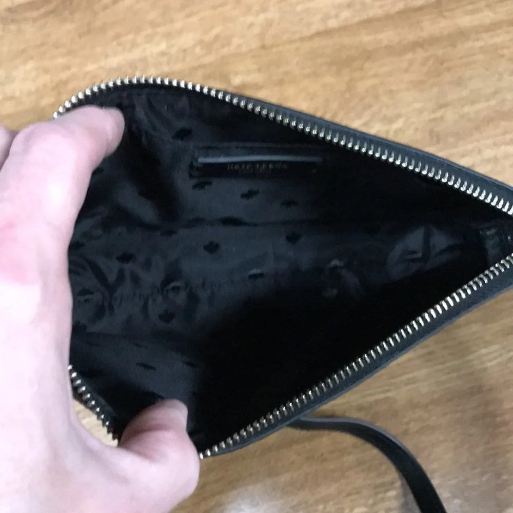 Kate Spade Joely Black Glitter Crossbody Bag